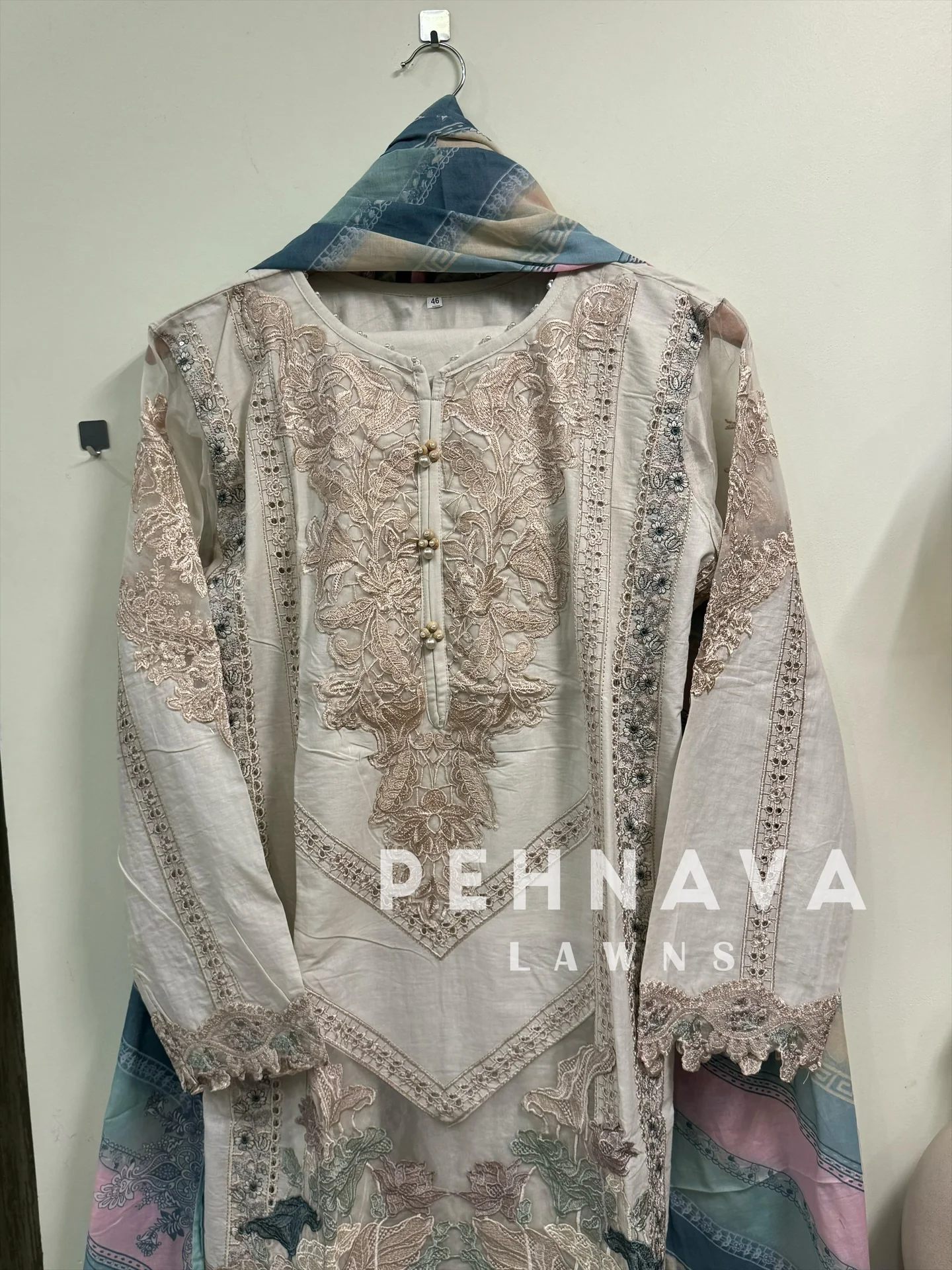 Paki embroidered suit -cs - Image 13
