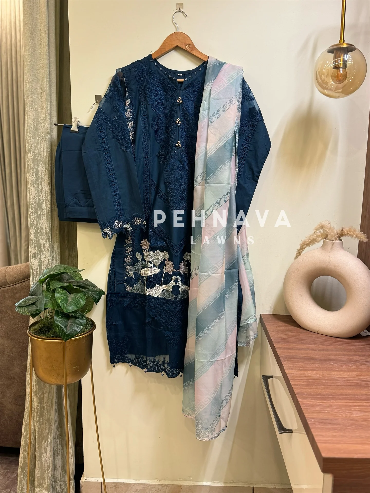 Paki embroidered suit -cs - Image 23