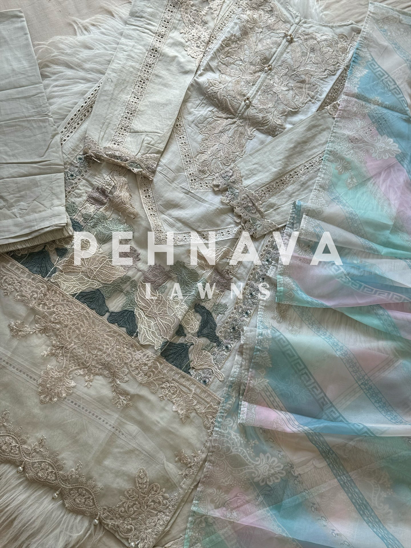 Paki embroidered suit -cs - Image 7