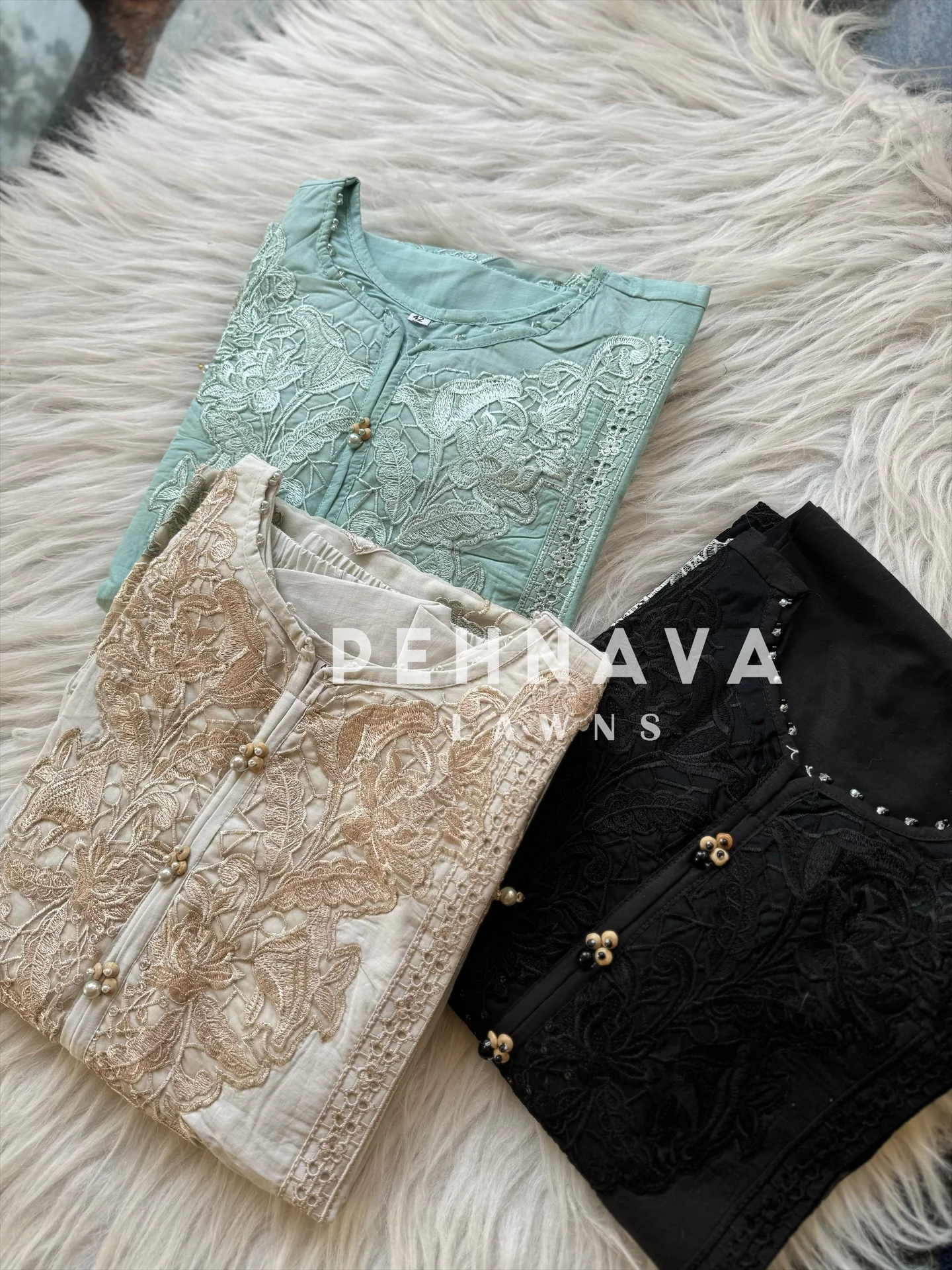 Paki embroidered suit -cs - Image 9