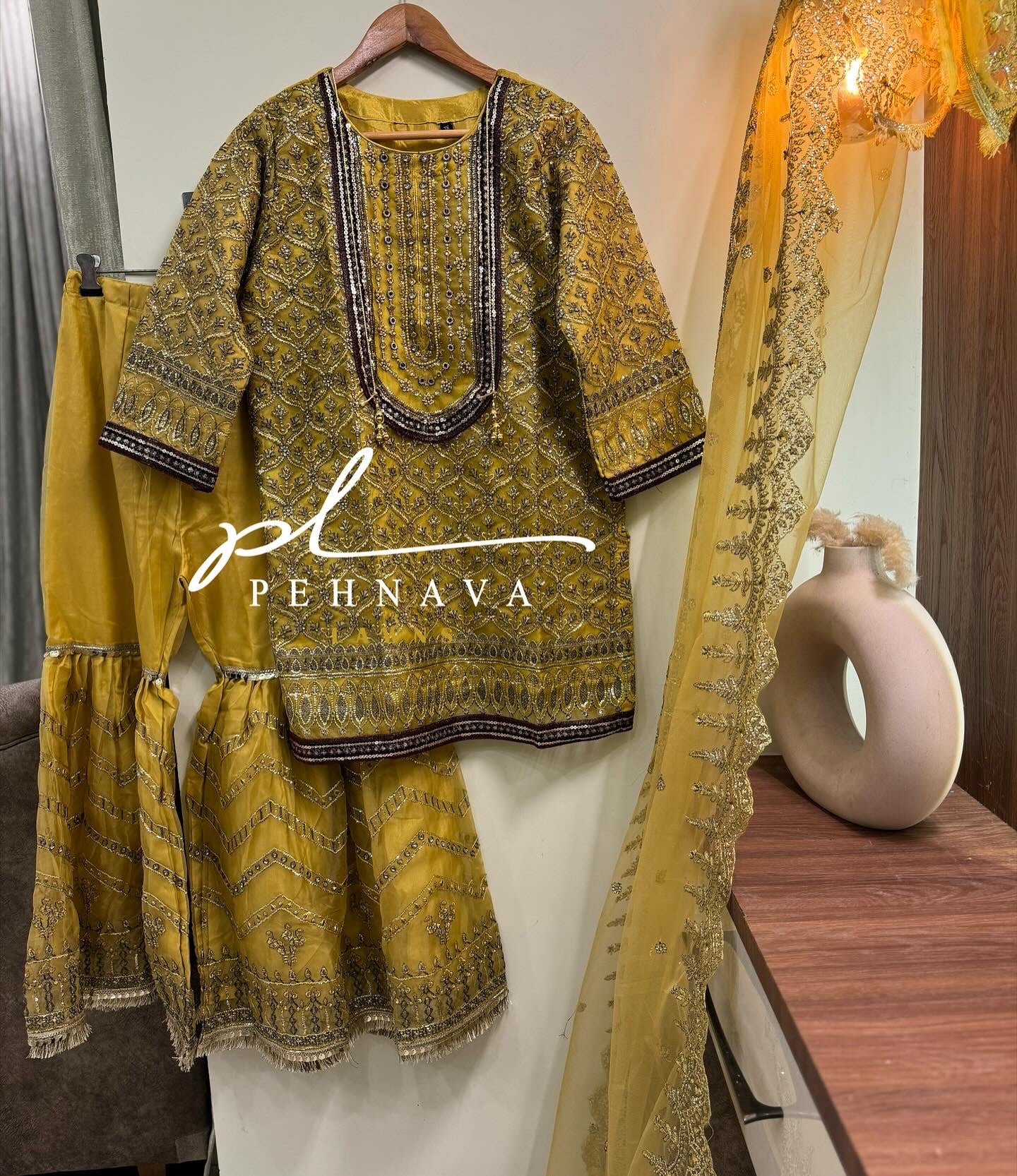Ready to wear with sharara-1137 - Image 5